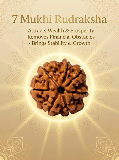 7 Mukhi Rudraksha - Large