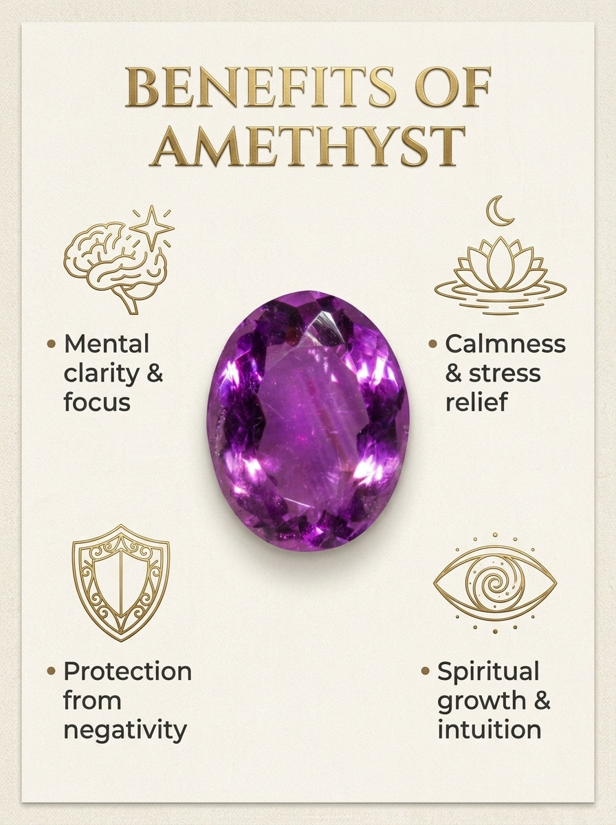 Amethyst - Neelam Substitute