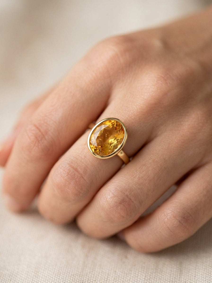 Citrine (Sunela) - Pukhraj Substitute