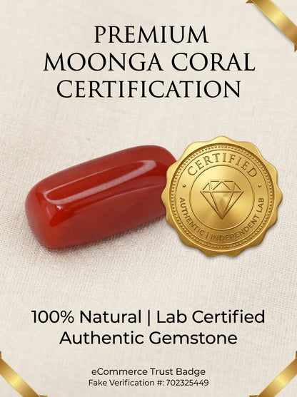 Red Coral (Moonga)