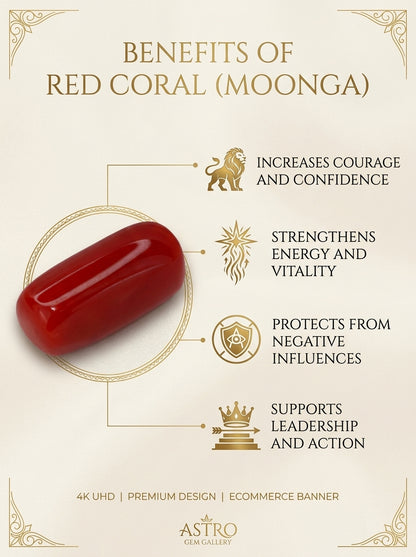 Red Coral (Moonga)
