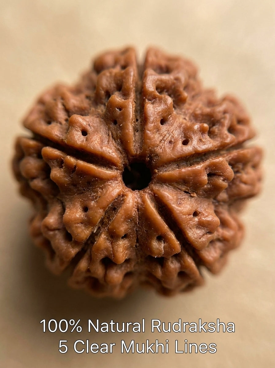 5 Mukhi Rudraksha