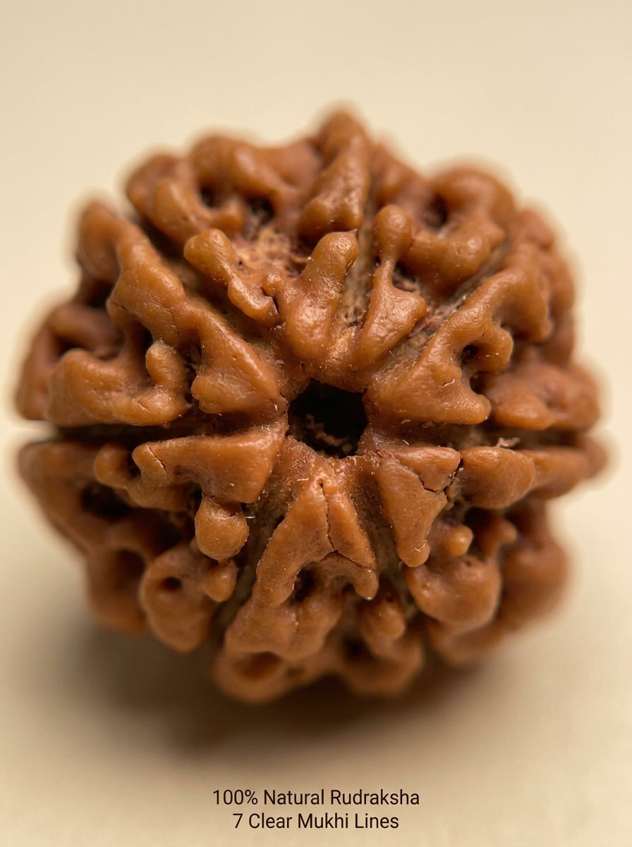 7 Mukhi Rudraksha - Large