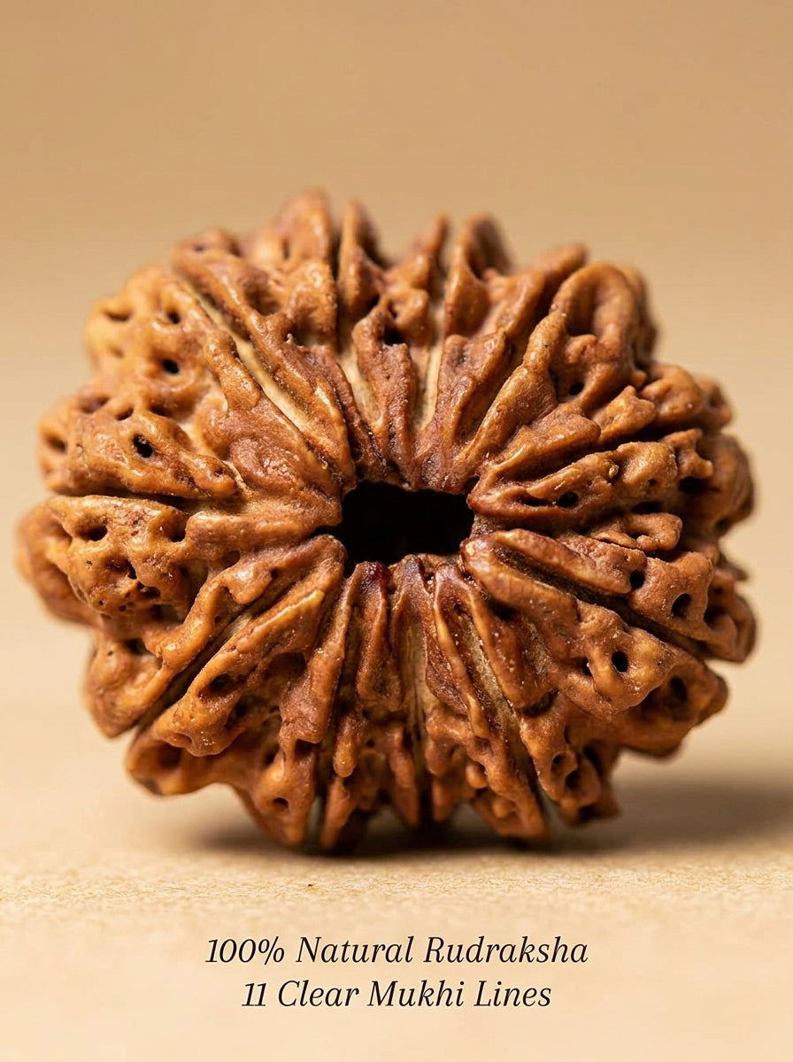 11 Mukhi Rudraksha - Large
