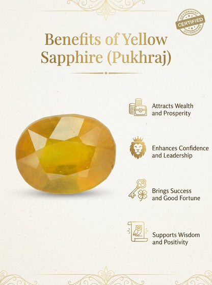 Pukhraj - Yellow Sapphire
